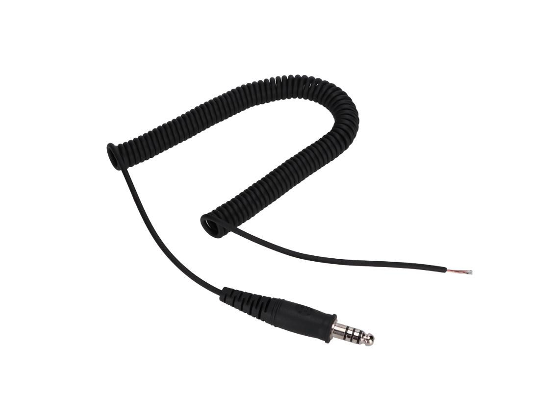 Adaptador De Cable De Resorte De Repuesto Para Auriculares De Helicóptero, Conector Militar U-174/u