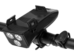Soporte Bicicleta AREALER  Smartphone Negro