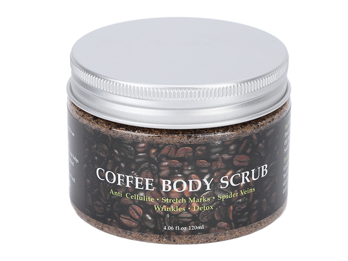 Exfoliante corporal de café (limpieza profunda, eliminación de piel muerta)
