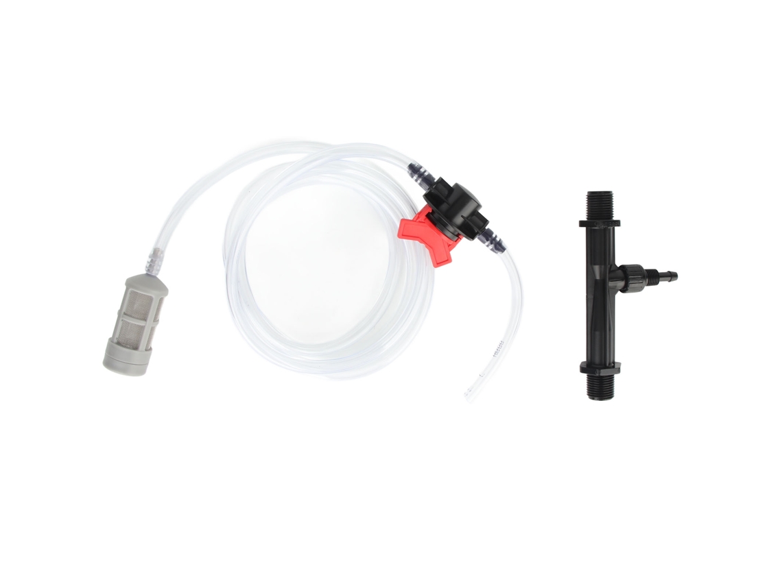 Inyector De Fertilizante De Plástico Eficiente Con Manguera Para Riego Por Goteo En Jardines, 1/2 Pulgada