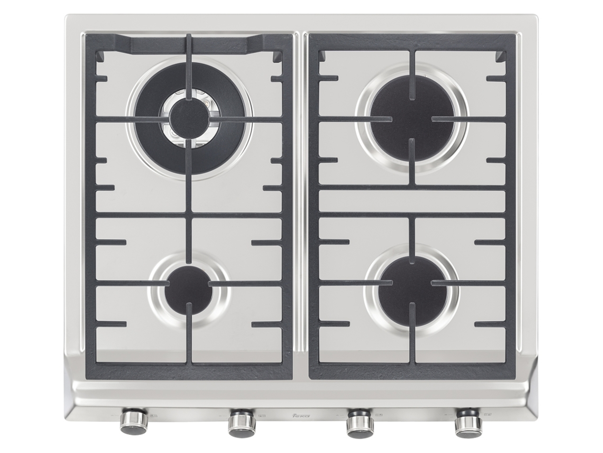 Placa de Gas TEKA EX 60.1 4G AI AL DR CI (Gas Natural - 58 cm - Inox)