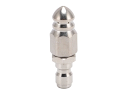 Boquilla de chorro de alta presión de acero inoxidable de 5000 psi para limpieza de alcantarillas