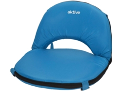 Asiento Plegable Azul Con Respaldo Regulable Aktive
