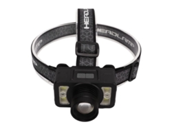 Lámpara LED recargable Yunzii para la cabeza, práctica y fácil de usar, para uso doméstico, color negro
