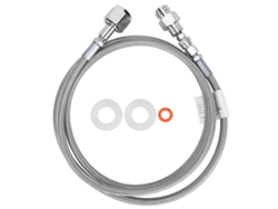 Kit Adaptador De Manguera De Gas Co2 G5/8-14 Tr21-4 Para Máquinas De Refrigeración De 1,8 M