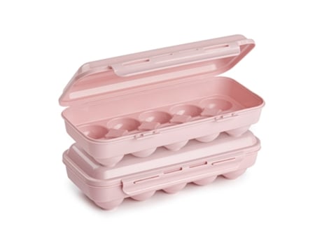 Hueveras PLASTIC FORTE )Acero Inoxidable - Multicolor)