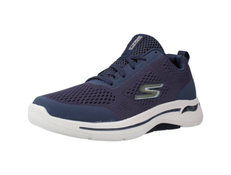 Zapatos de Hombre SKECHERS Go Walk Arch Tecido Azul (45)