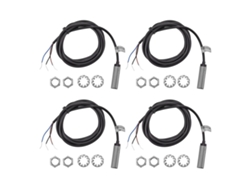 Yncm2026-4 Conjuntos Interruptor De Proximidad Inductivo 12mm Npn 3 Cables No 6-36vdc Rango 2mm