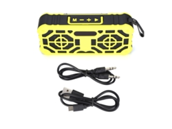 Altavoz Portátil Inalámbrico Bluetooth 5.0 Con Llamadas Manos Libres Y Radio Fm.