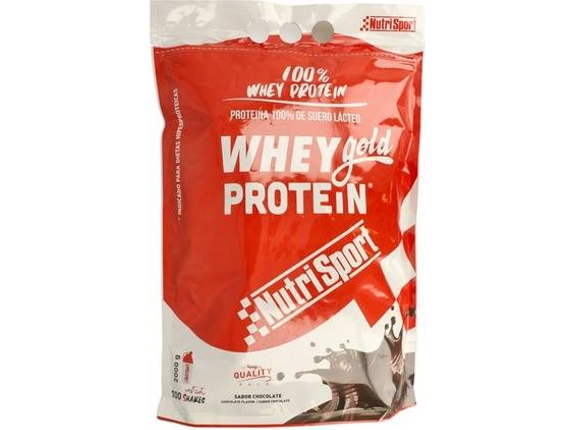 Complemento Alimenticio NUTRISPORT Whey Gold Protein Chocolate (2 kg)
