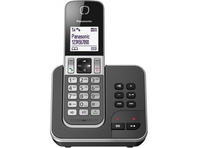Teléfono Fijo PANASONIC KX-TGD320FRG Gris