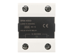 Relé De Estado Sólido Brm-40 40a Para Automatización Industrial 5-200vac