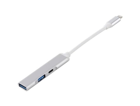 Adaptador Lightning macho a USB 3.0 3 en 1 * Adaptador hembra Lightning 2 hembra para lector de cámara