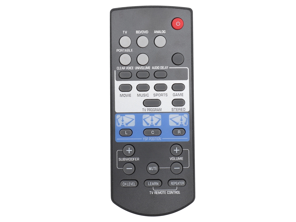Mando A Distancia Universal Fsr80 Zg80760 Para Barra De Sonido Ysp-1400 Ysp-1400bl (repuesto)