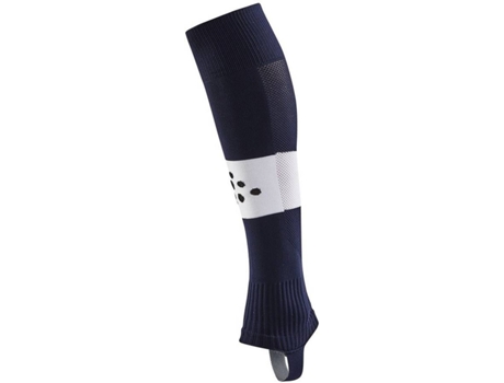 Calcetines para Hombre CRAFT Pro Control Listra Sem Pés Azul para Fútbol (Tamaño Unico)