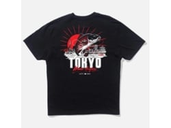 Camiseta Salty Crew Tokyo Urban Angler Negra