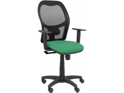 Silla Operativa PYC  Alocén Verde (Brazos Ajustables - Malla)
