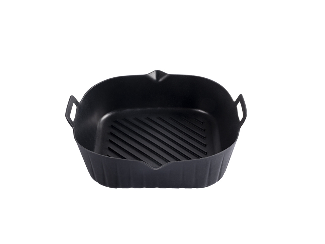 Bandeja de silicona con escurridor para freidora de aire