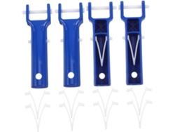 4piezas Plantilla De Limpieza Con Aspiraci N Y Clips Forma V Accesorios Repuesto Para Piscina Instalaci