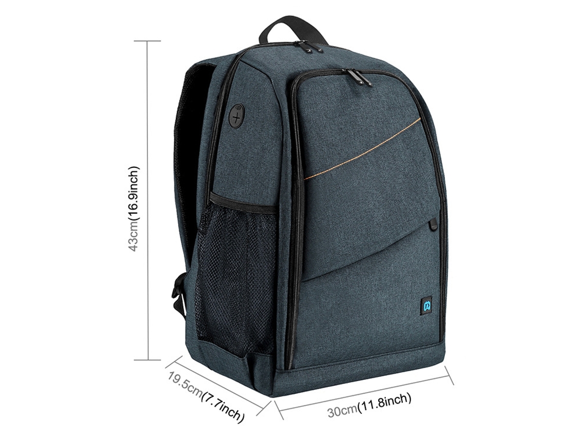 Mochila De Câmera/acessórios Cinza, Mochila De Câmera Reflex, Bolsa De Câmera À Prova D‘água, Grande Capacidade.