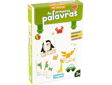 Juego Educativo EUROPRICE Primeras Palabras (Edad Mínima: 3 Años)