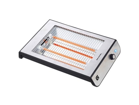 Grunkel Tostador Plano Apto Para 4 Rebanadas De Pan Y 6 Niveles De Tostado En Acero Inoxidable GRUNKEL