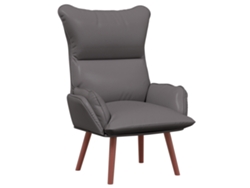 Sillón Ergonómico Gris Moderno Vidaxl Grey