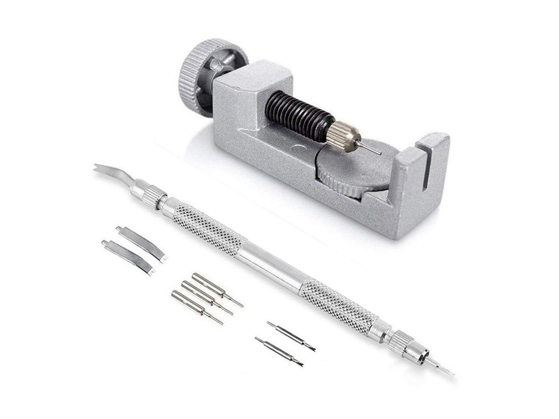 Kit De 9 Herramientas Profesionales Para Quitar Y Reparar Correas Y Pilas De Relojes.