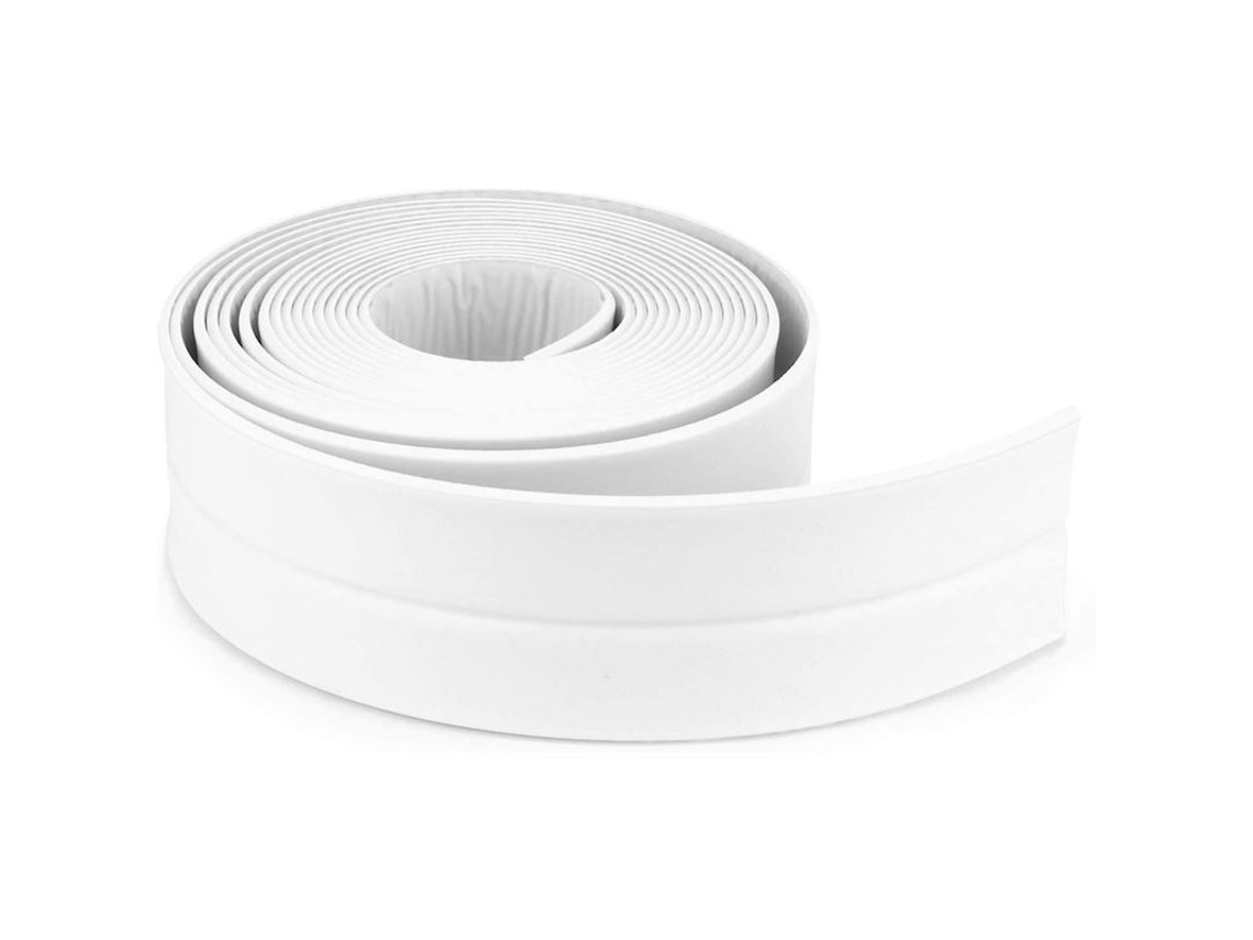 Cinta Autoadhesiva Impermeable Para Sellar Fugas En La Ducha O El Lavabo Del Baño, 3,2 M De Largo, 3,8 Cm De Ancho.