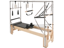 Máquina de Pilates Reformer de Madera Succebuy, Equipo de Pilates, 240x86x213 cm