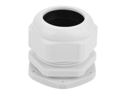 Conector De Glandula De Cable De Nylon Blanco Impermeable Ip68 (pg42 1 Pieza)