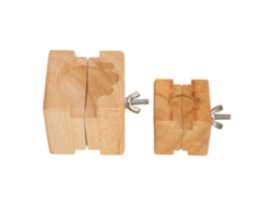 2 Soportes De Base De Madera Para Herramientas De Reparación De Mecanismos De Relojes