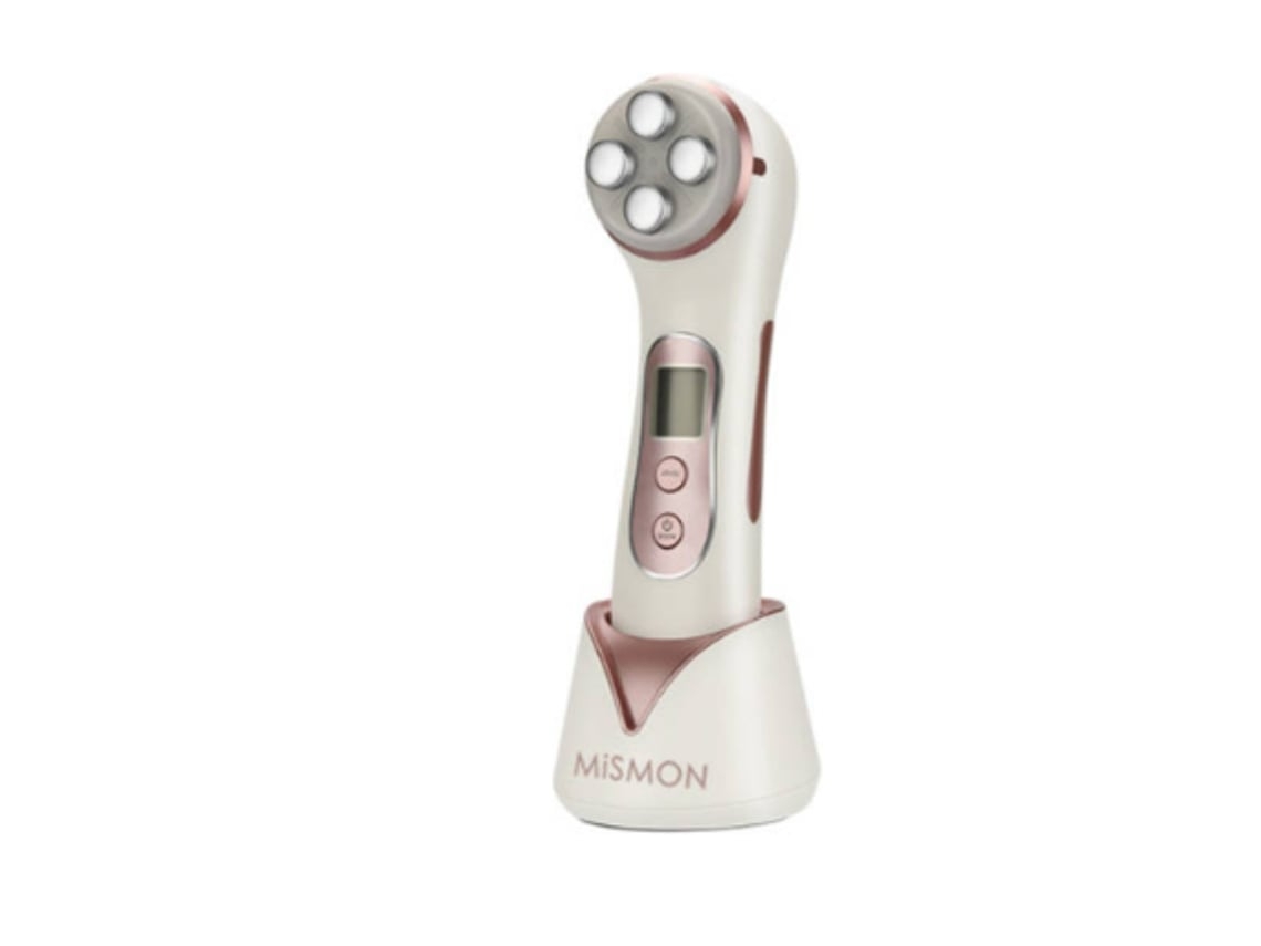 Masajeador facial de radiofrecuencia con 5 modos para eliminar arrugas y antienvejecimiento, color oro rosa Yunzii