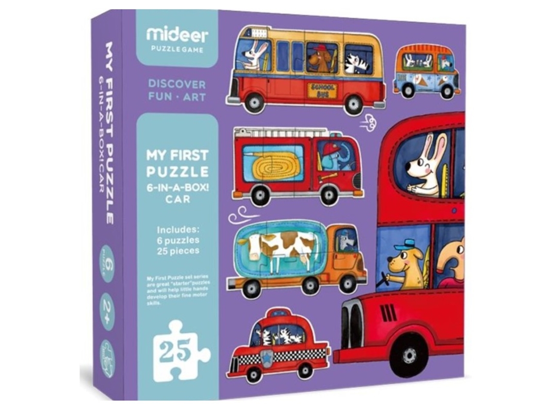 Puzzle My First Puzzle Car Family
