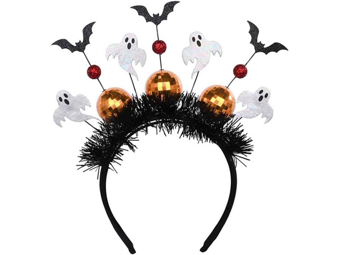 Diadema Vintage Con Efecto Espejo Para Halloween, Fiesta De Halloween, Discoteca