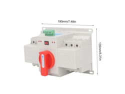 Mini interruptor selector automático de doble potencia ATS de 400 V y 100 A para generador