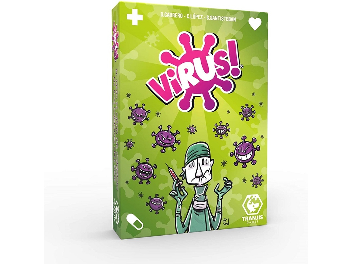 Tranjis Games - Virus! - Juego De Cartas. Versión En Español.