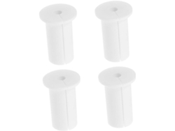Juego De 4 Pasacables De Silicona Para Cables Metálicos Con Tacos De Pared.