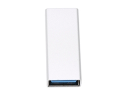 Adaptador Usb-c A Usb 3.0, Conector Multifuncional Para Transferencia De Datos Y Carga, Gris Plateado.