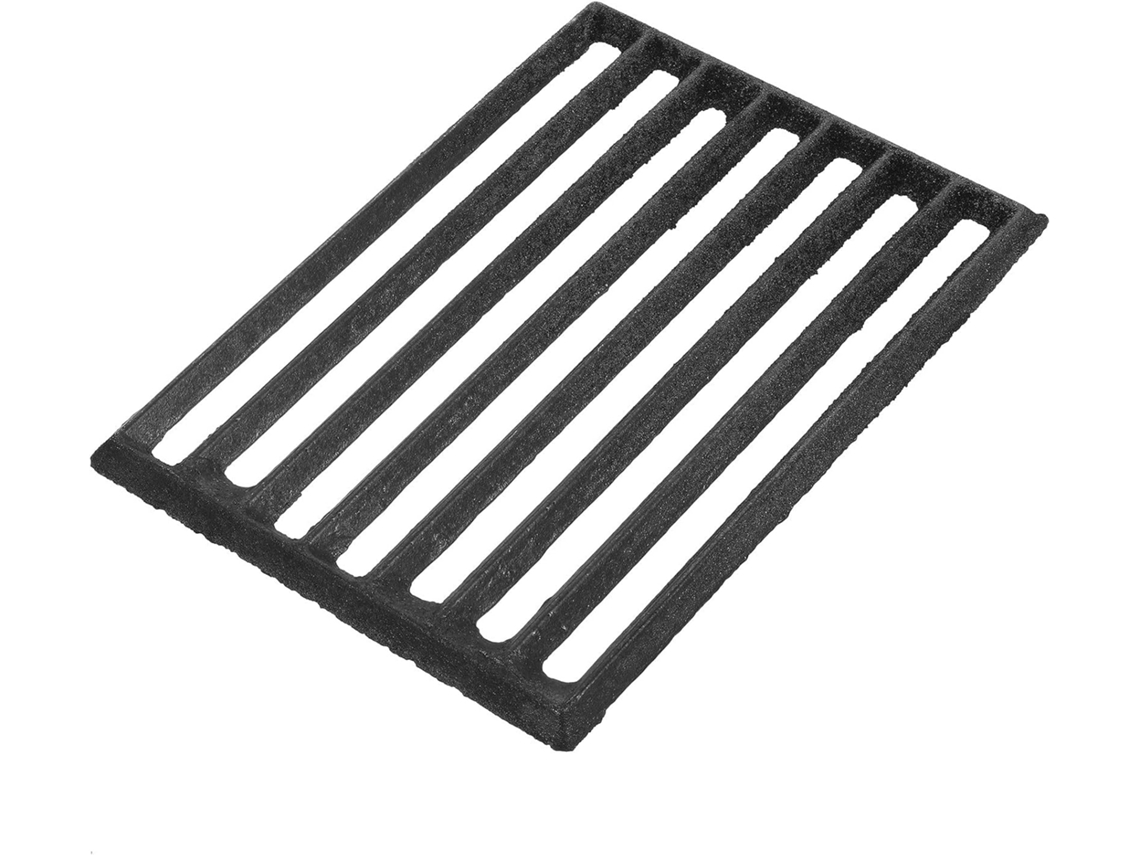 Rejilla Para Chimenea De Hierro Fundido De Alta Resistencia 21,5 X 16 Cm Espesor 0