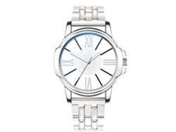 Reloj Sencillo E Informal Para Hombre, Correa De Cuero, Regalo De Cumpleaños (esfera Blanca)
