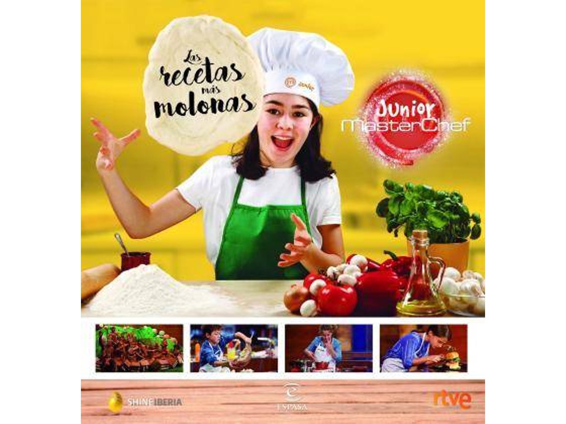 Libro Las recetas más molonas de Masterchef Junior de Cr Tve e Shine (Español)