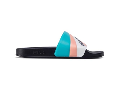 Chanclas Marina Slipper FILA Mujer (Blanco, Verde Claro, Rosa - Material Sintético -39)