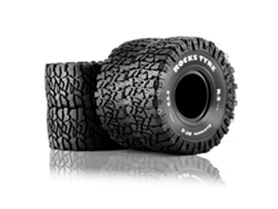 Pneus De Borracha Para Carro Telecontrolado Crawler 1,9 Polegadas 120*48mm 4 Unidades Para Trax4 Axial Scx10 Wraith Yikong Rgt Wrangler 1/10