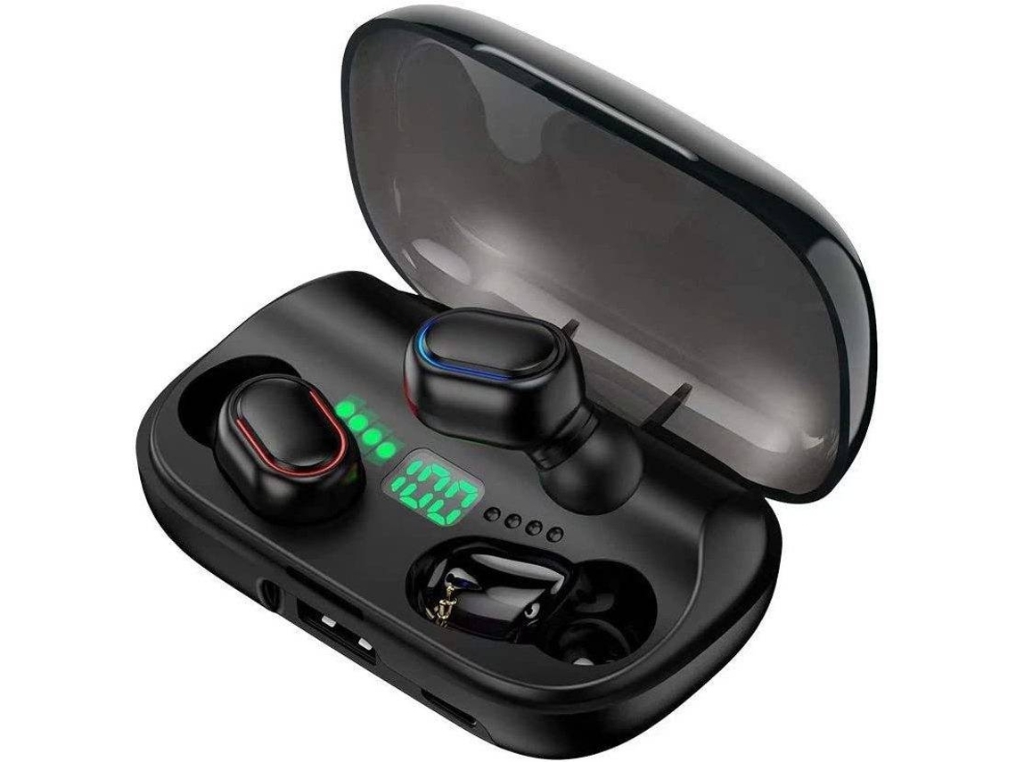 Auriculares Bluetooth True Wireless ENKERS 5.0 con estuche de carga inalámbrico estéreo Tws en la oreja con micrófono
