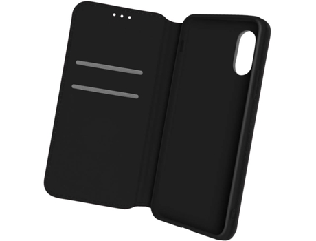 Carcasa Samsung Galaxy Xcover 5 AVIZAR FOLIO-ELEC-BK-G525F Libro Negro