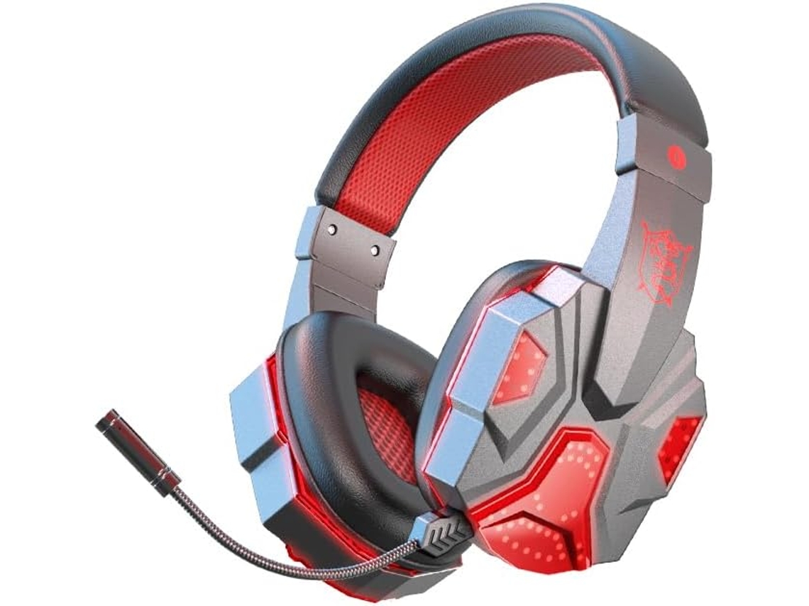 Auriculares Gaming Inalámbricos Bluetooth 5.3 Anc Led