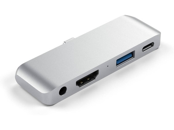 HUB SATECHI TYPE-C PRO IPAD PRO CINZA