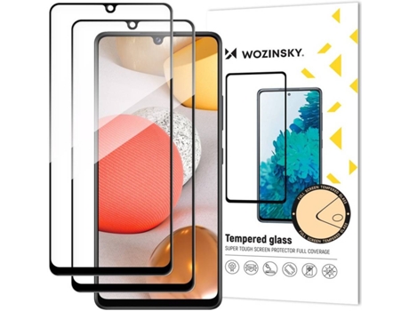 Protector Cristal Templado Samsung Galaxy A42 5G LMOBILE Full Cover