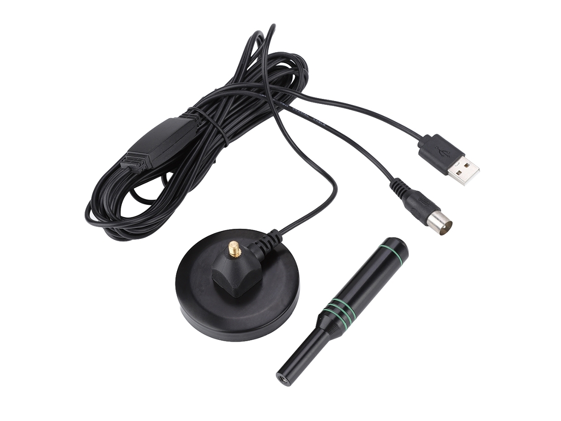 Antena De Tv Dtmb Duradera Para Interiores Con Base, Señal Digital/analógica, Ganancia De 10 Dbi.